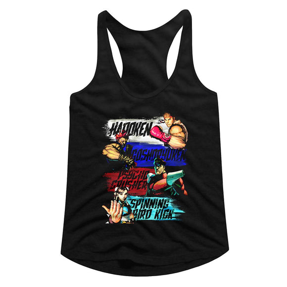 STREET FIGHTER SHOW ME YOUR MOVES S T-Shirt in Black