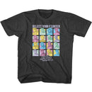 STREET FIGHTER SELECT YOUR FIGHTER YOUTH XS 5 6 T-Shirt in Vintage Smoke