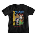 STREET FIGHTER CHIBI WITH KANJI TODDLER 2T T-Shirt in Black