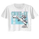 STREET FIGHTER CHUN LI CHARACTER BLOCK LADIES FESTIVAL CALI T-Shirt in White