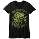 STREET FIGHTER ELECTRIC THUNDER LADIES S T-Shirt in Black