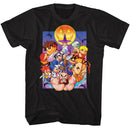STREET FIGHTER POCKET FIGHTERS SPOOKY S T-Shirt in Black