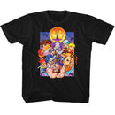 STREET FIGHTER POCKET FIGHTERS SPOOKY TODDLER 2T T-Shirt in Black