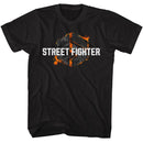 STREET FIGHTER GRAFITTI LOGO S T-Shirt in Black