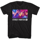 STREET FIGHTER LUKE AND JAMIE S T-Shirt in Black