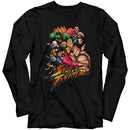 STREET FIGHTER STFTR L/S S T-Shirt in Black