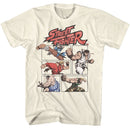 STREET FIGHTER ACTION COMIC S T-Shirt in Natural