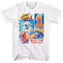 STREET FIGHTER 4 PHOTOS SELECT YOUR FIGHTER S T-Shirt in White