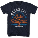 STREET FIGHTER METRO CITY MMA S T-Shirt in NAVY