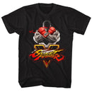 STREET FIGHTER SFV KEY S T-Shirt in Black