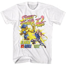 STREET FIGHTER BLANKA VS GUILE 92 S T-Shirt in White