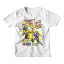 STREET FIGHTER BLANKA VS GUILE 92 TODDLER 2T T-Shirt in White