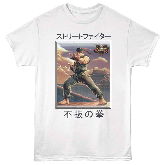 STREET FIGHTER BOXY 5 S T-Shirt in White