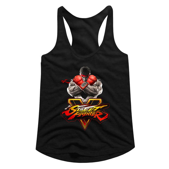 STREET FIGHTER SFV KEY S T-Shirt in Black