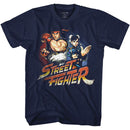 STREET FIGHTER RYUCHUNLI S T-Shirt in NAVY