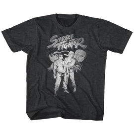 STREET FIGHTER SF ALPHA 3 RYU KEN TODDLER 2T T-Shirt in Vintage Smoke