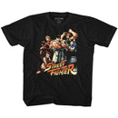 STREET FIGHTER COOL KIDS TODDLER 2T T-Shirt in Black