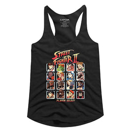 STREET FIGHTER SUPER TURBO HD SELECT LADIES SLIMFIT T-Shirt in Black