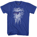 STREET FIGHTER SFK AND R S T-Shirt in Royal
