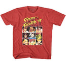 STREET FIGHTER 8BIT TODDLER 2T T-Shirt in RED Heather