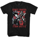 STREET FIGHTER TEAM BATTLE S T-Shirt in Black