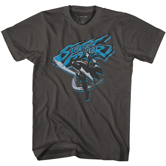 STREET FIGHTER CHUNLI S T-Shirt in Smoke
