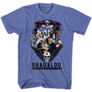 STREET FIGHTER SHADALOO ORG S T-Shirt in Royal Heather
