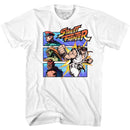 STREET FIGHTER FIGHT A GUY S T-Shirt in White