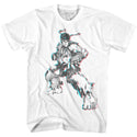 Street Fighter Glitch Fighter Adult T-Shirts