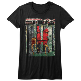 STYX THE GRANDILLUSION LADIES S T-Shirt in Black