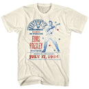 ELVIS - SUN RECORDS ELVIS SUN RECORDS ELVIS CONCERT POSTER S T-Shirt in Natural