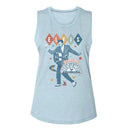ELVIS - SUN RECORDS ELVIS SUN RECORDS ELVIS SUN RECORDS RETRO T-Shirt in Stonewash Denim
