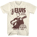 ELVIS - SUN RECORDS ELVIS SUN RECORDS ELVIS SUN RECORDS RALEIGH T-Shirt in Natural