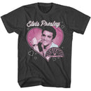 ELVIS - SUN RECORDS ELVIS SUN RECORDS ELVIS SUN RECORDS ELVIS T-Shirt in Smoke