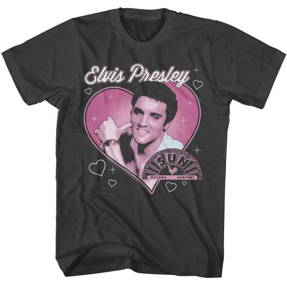 ELVIS - SUN RECORDS ELVIS SUN RECORDS ELVIS SUN RECORDS ELVIS T-Shirt in Smoke