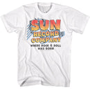 SUN RECORDS MUSIC NOTES S T-Shirt in White