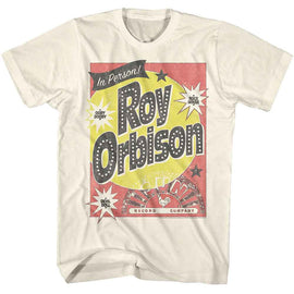 SUN RECORDS ROY ORBISON IN PERSON S T-Shirt in Natural