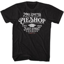SWEENEY TODD LOVETTS PIE SHOP S T-Shirt in Black