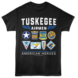 Tuskegee Airmen Tuskegee Airmen American Heroes Adult T-Shirts