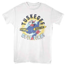 TUSKEGEE AIRMEN 477TH BOMBERS S T-Shirt in White