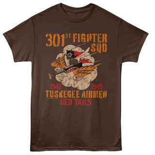 Tuskegee Airmen Tuskegee Airmen 301St Fighter Squadron Adult T-Shirts