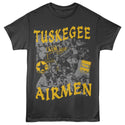 Tuskegee Airmen Tuskegee Airmen Aim High Collage Adult T-Shirts