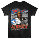 TUSKEGEE AIRMEN BANNER COLLAGE S T-Shirt in Black