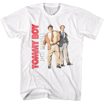 TOMMY BOY AND RICH AND LOGO S T-Shirt in White