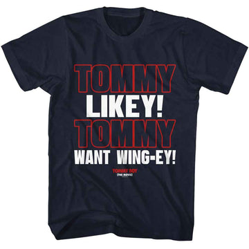 TOMMY BOY LIKEY S T-Shirt in NAVY