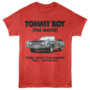 TOMMY BOY THAT SUCKS S T-Shirt in RED Heather