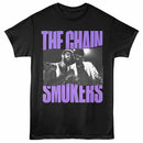 The Chainsmokers Ripped Photo Black Adult T-Shirt