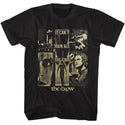 The Crow The Crow Cant Rain Collage Adult T-Shirts