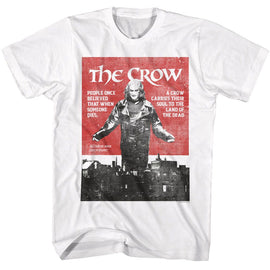 THE CROW VINTAGE POSTER S T-Shirt in White