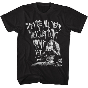 THE CROW ALL DEAD S T-Shirt in Black